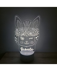 Lámpara infantil modelo princesa