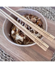 Palillos chinos personalizados (2 juegos)