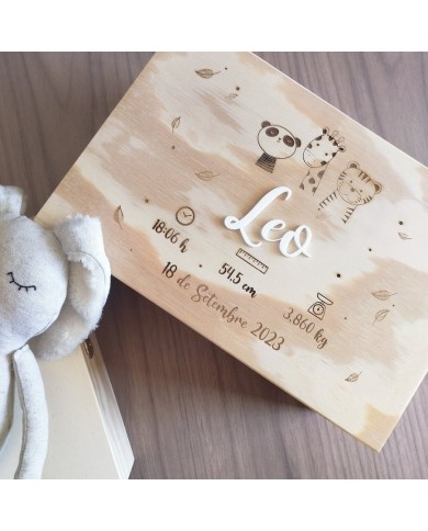 Caja nacimiento modelo Leo